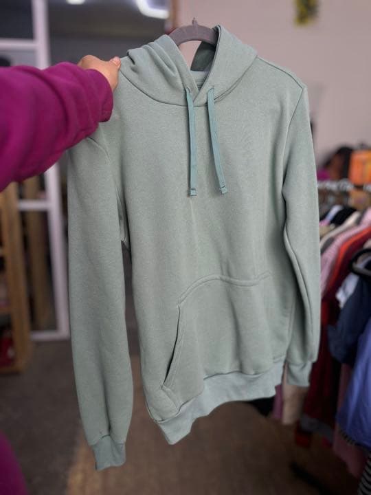 Sudadera verde unitalla