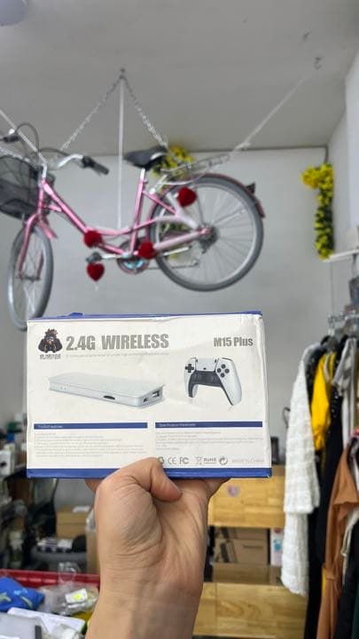 Clásico Retro HDTV Consola de Juegos,30000 Juegos,23 Emuladores Clásicos,Gamepad Inalámbrico para Dos Jugadores