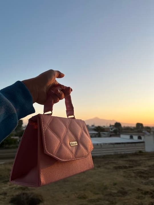 Bolsa body rosa